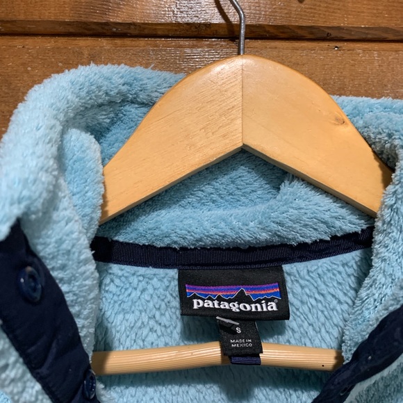Patagonia Blue Re-Tool Snap-T Fleece Pullover - Picture 3 of 5